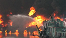 Tàu chở dầu Ấn Độ phát nổ ngoài khơi Trung Quốc 
